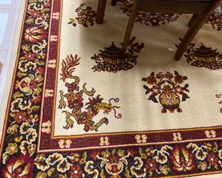 Vintage Dragon Wool Rug