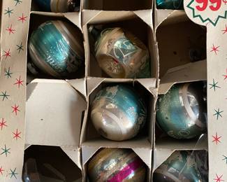 Vintage Woolworth Shiny Brites 