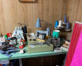 Sewing Table Filled!!