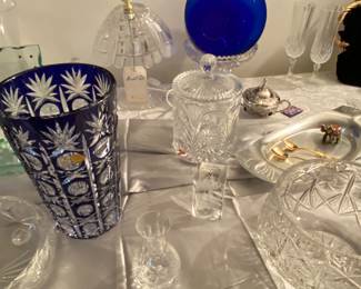 VINTAGE CRYSTAL!!! Sparkly Cut Crystal!!