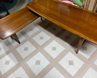 Mid Century at its Finest! Lane Furniture, Walnut "Acclaim" Switchblade Cocktail Table