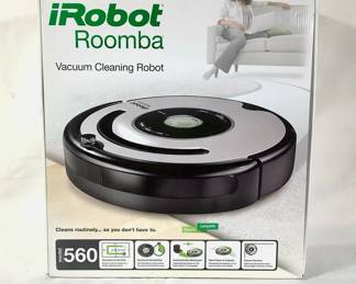 BIHY211 IRobot Roomba	Comes in the original box. Was tested and works, model# 560. Does have some scratches as it was used.&nbsp;
