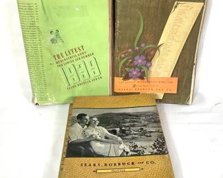 BIHY216 Late 1930’s Sears Catalogs	1937 Spring & Summer edition. Looks like the backing is intact. Nice vibrant colors inside, there is some color fade to the black & white pages
