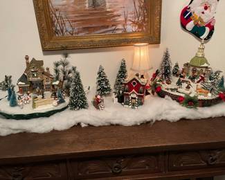 Christmas villages - too cute and priced to sell for Christmas 2024!