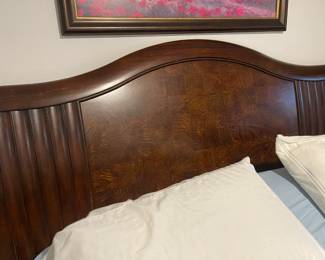 Checkerboard/ mosaic queen size headboard