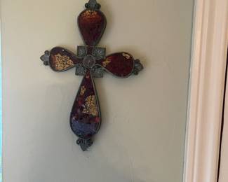 Beautiful earth grains cross