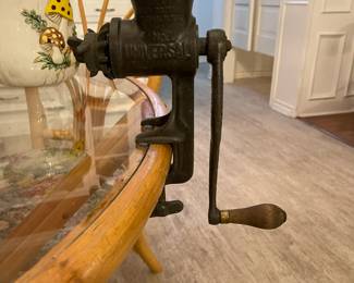 Vintage meat grinder
