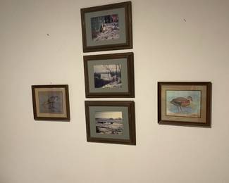 Framed black and white photography