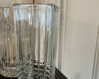 Crystal vases 