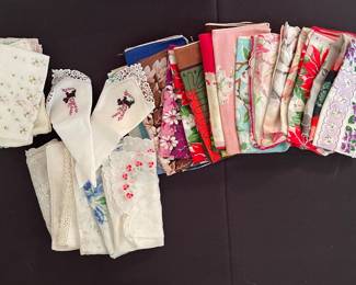 Vintage ladies hankies