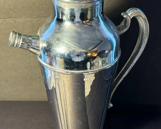 Silver cocktail pitcher/ server