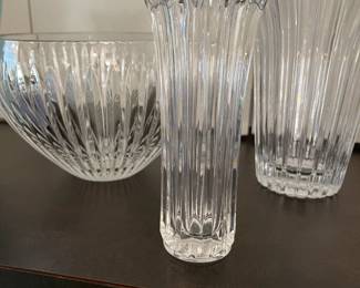 Waterford crystal vases