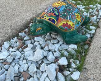 Mexican pottery turtle