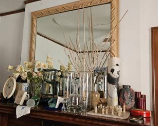 Library Fireplace Mantle