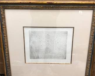 Picasso - The Saltimbanques Suite La Danse 7/18/ x 9" RARE EDITION