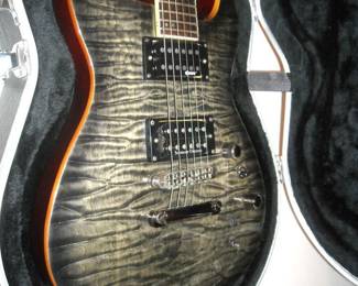 Fernandes Grey Dragonfly Tiger guitar
