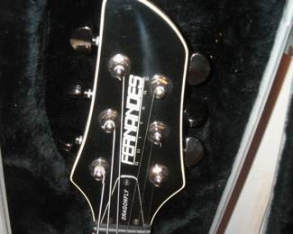 Fernandes  Grey Dragonfly Tiger  guitar