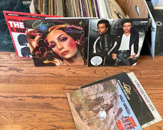 Vintage vinyl albums 