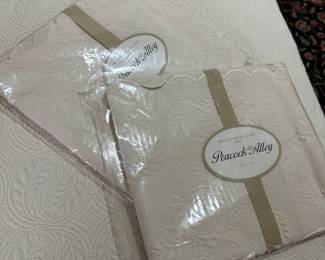 Peacock Alley linens 