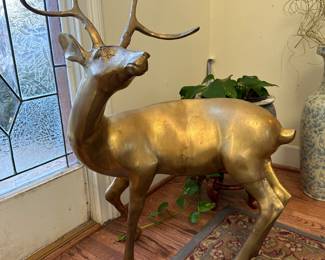 Gilded deer