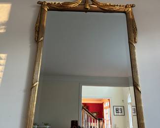 Giltwood  mirror 