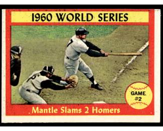 1961 Topps Mickey Mantle Baseball Cards
