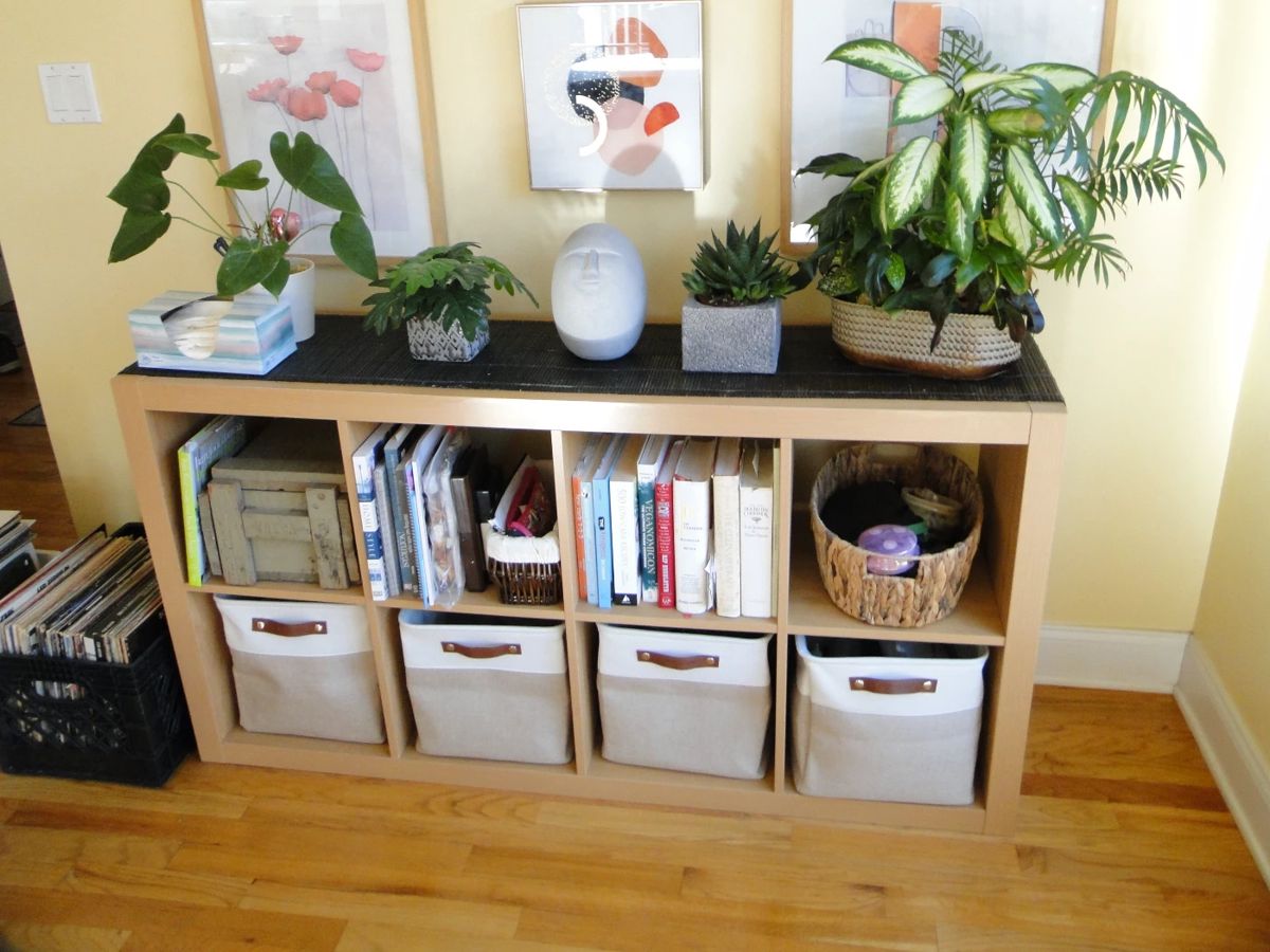 Storage Cubby and most of the items you see in the photo