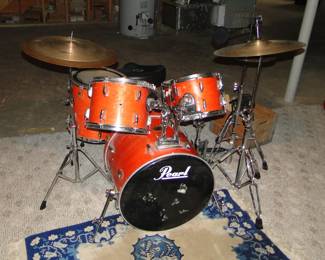 Pearl Expert Series Drums Avedis Zildjian Cymbols