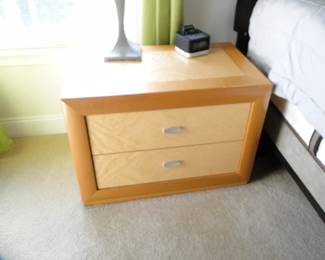 Italian marquetry nightstands (2)