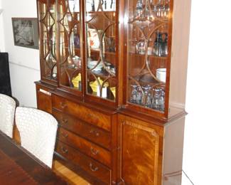 Vintage/Antique? Hutch with secretary in center 78x81x15