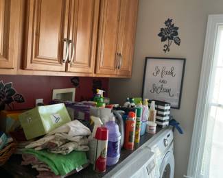 Cleaning Supplies, laundry room supplies
