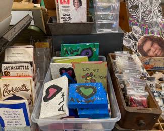 Ephemera and Al Weidenbacher valentines, miscellany