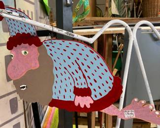 Steve Burnley creatures on metal