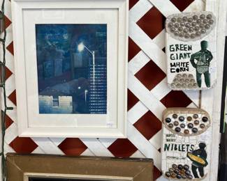 Cyanotypes and mosaics