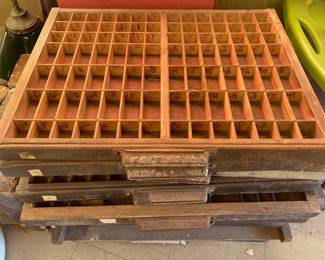 Printers type trays, now $20 each