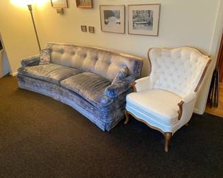 MOM couch and upholstered chair