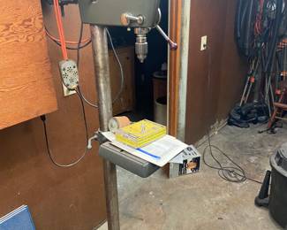 Vintage Craftsman floor drill