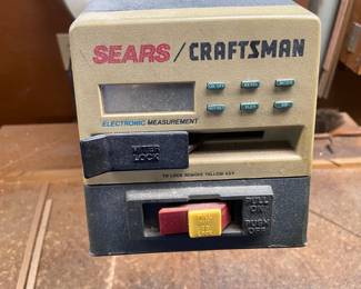 Craftsman electronic radial arm saw