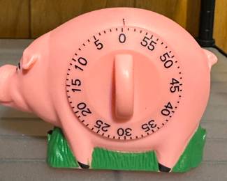 Pig Kitchen Timer