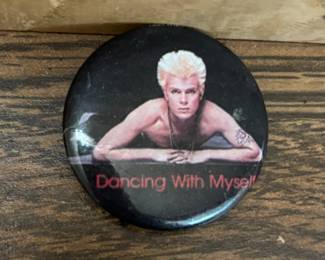 Vintage Billy Idol pin