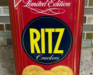 Vintage Limited Edition Ritz Cracker Tin