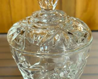 Vintage sugar bowl with cover