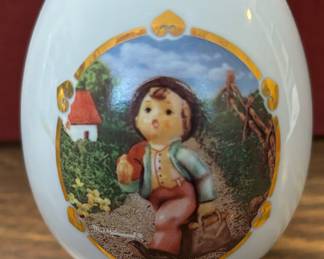 Danbury Mint Hummel Porcelain Egg Figurines