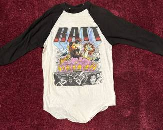 Vintage 1985 RATT Patrol Concert T Shirt