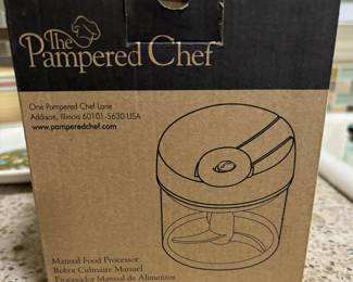 Pampered Chef Manual Food Processor 