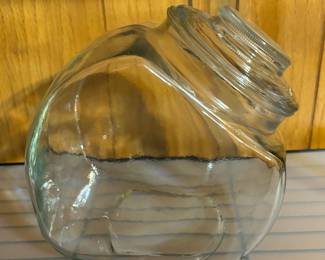 Vintage Glass Candy Jar