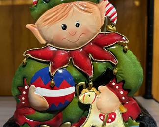 Home Interiors candle holder - Elf