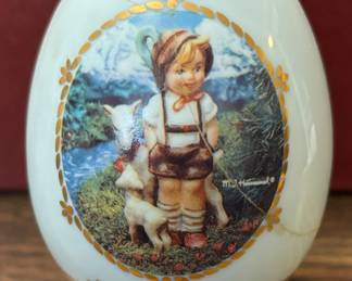 Danbury Mint Hummel Porcelain Egg Figurines
