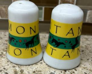 Montana Salt & Pepper Shakers