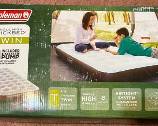 Coleman Single High Quick bed (twin)